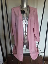 Marks and Spencer Plunge Neck Silver Long Statement Necklace Jewellery Diamond