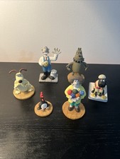Wallace and Gromit Resin Figure - A Close Shave Gromit  1989 set