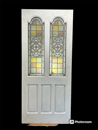 Edwardian stained glass front - edwardian,