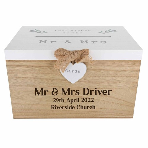 Personalised wedding card post - personalised,