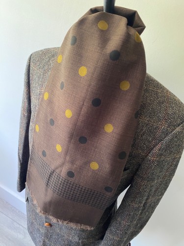 Vintage mens brown circle
