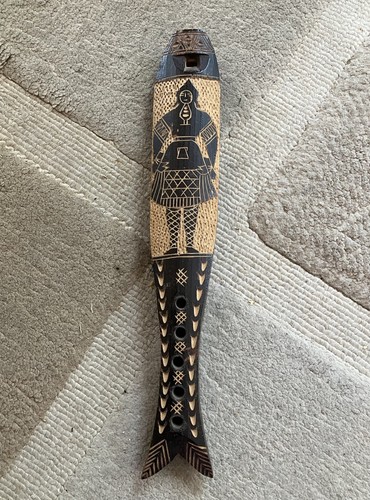 Vintage hand carved wooden - hand,