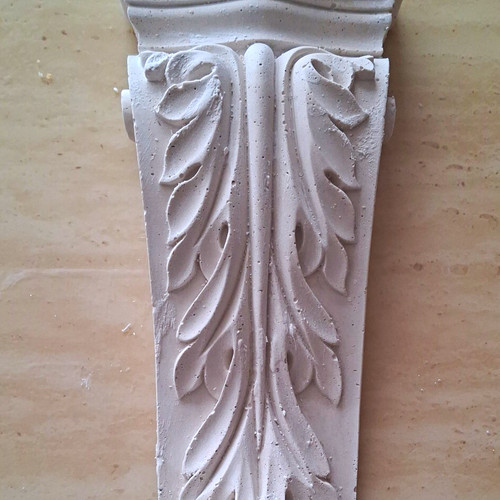 White plaster classical - classical, corbel