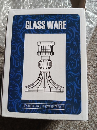Clear glass vintage style - clear,