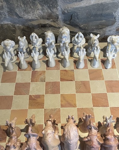 African animal chess - chess, set