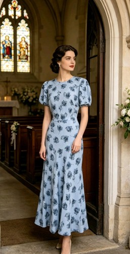 Vintage 1930s 1940s style - 1940s,