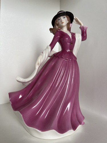 Vintage ceramic musical lady - vintage,