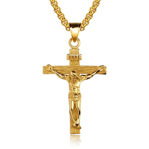 Men stainless steel - stainless, jesus