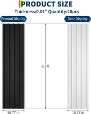 20 PCS Roof Panels Galvanized