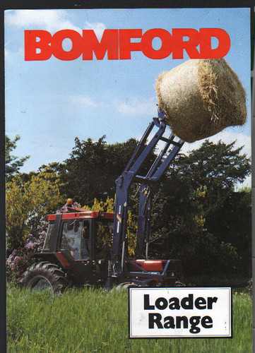 Bomford tractor loader range - bomford,