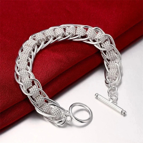 S925 sterling silver byzantine - sterling,