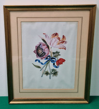 Framed Still Life Flower Print