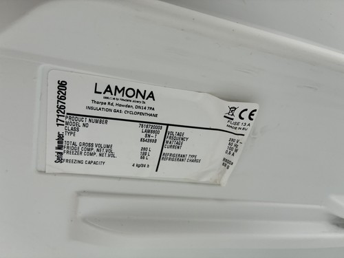 Lamona lam6800 integral - integral, fridge