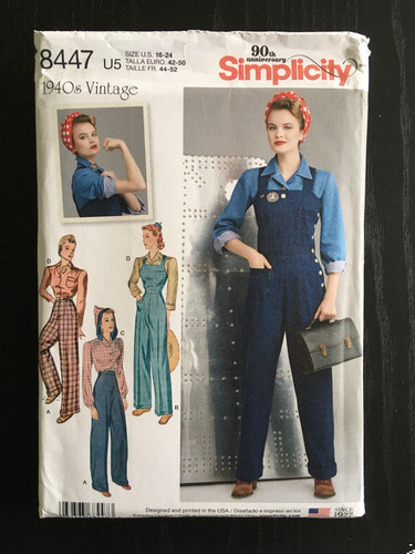 Simplicity 8447 40s vintage - simplicity,