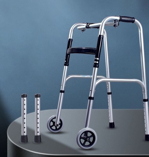 Folding walking frame - folding,