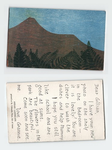 Vintage postcard isle arran - postcard,
