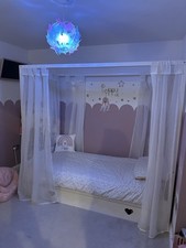 Single Mia Four Poster Bed