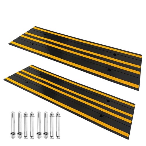 Rubber curb ramp - ramp, 33,000