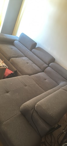 Seat sofa bed with chaise - 3-seat, sofa-bed