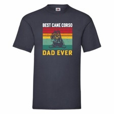 Best Cane Corso Dad Ever T Shirt Small-2XL