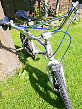Original Raleigh Mini  Mag Burner BMX White RARE -  Good Condition early 1980s