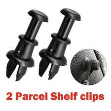 Parcel shelf string clip