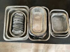 A Job Lot of Used but Cleaned Aluminium Trays/Containers