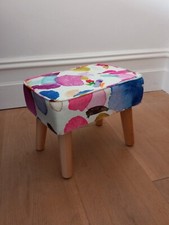 Funky Footstool Bluebellgray