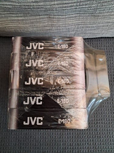Jvc 180 blank vhs - jvc, video