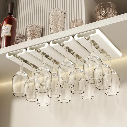 Wine glass holder - glass, rack