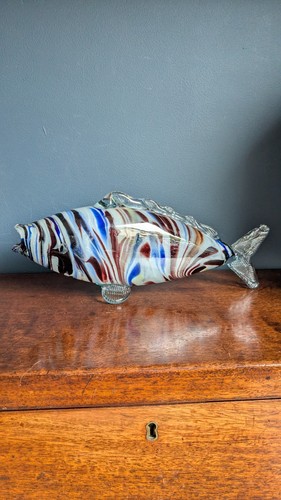 Large vintage murano art glass - large,