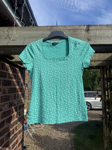 Ladies top size 14 - size, teal