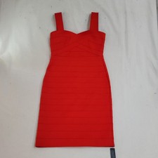 Roman Red Bandage Dress