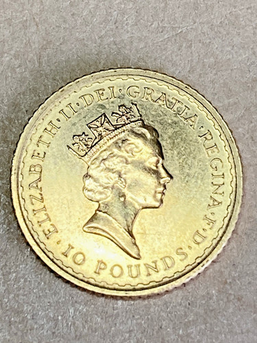 Gold coin fine 1987 - fine,
