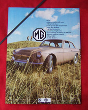 MG MGC GT 1968 ORIGINAL VINTAGE COLOUR ADVERT