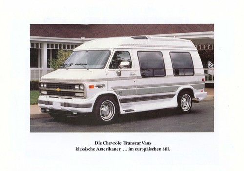 Chevrolet transcar van g20 - chevrolet,