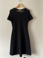 Morgan De Toi Black Open Knit