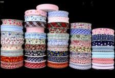 25MM  PATTERNED/FLORAL BIAS