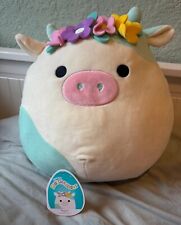 Squishmallow Belana The Cow 7.5” BNWT