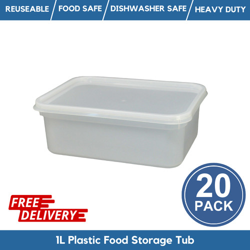 Litre rectangular food - rectangular,