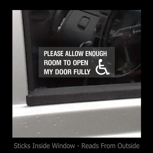 Disabled please allow enough - please,