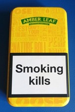 Amber Leaf Tin