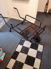 Fishing Trolley Barrow Carp  Or Match Fishing Fold Down Lite Weight river porter