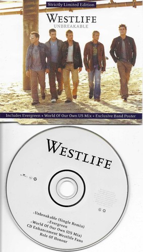 Westlife unbreakable 4trx - westlife,