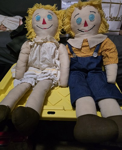 Vintage raggedy ann andy - vintage, &