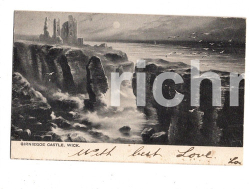 Girnigoe castle wick caithness - girnigoe,