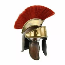 Antique Roman Steel Helmet