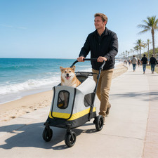 Heavy Duty Dog Stroller 2 in 1
