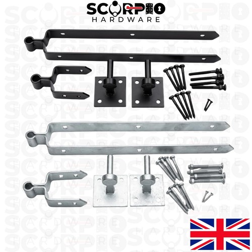 Field gate hinge set - field,