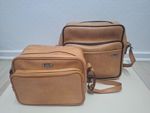 Vintage leather holdalls